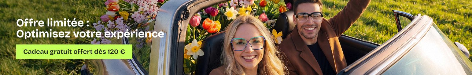 cadeau offert, lunettes promotion