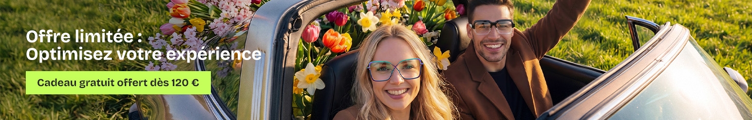 cadeau offert, lunettes promotion