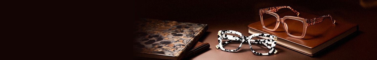 lunettes à monture en écaille de tortue