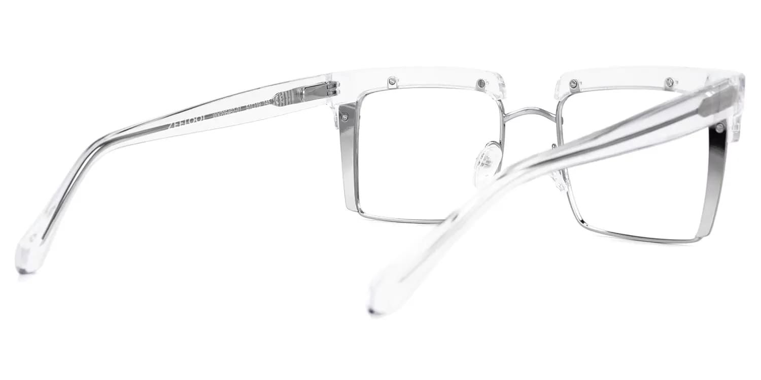 Kiana  Carrées Clair Lunettes4
