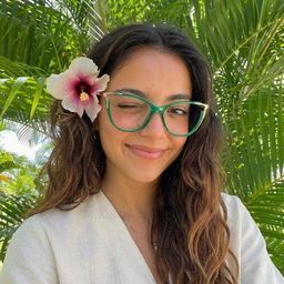 Cat Eye Vert Lunettes5