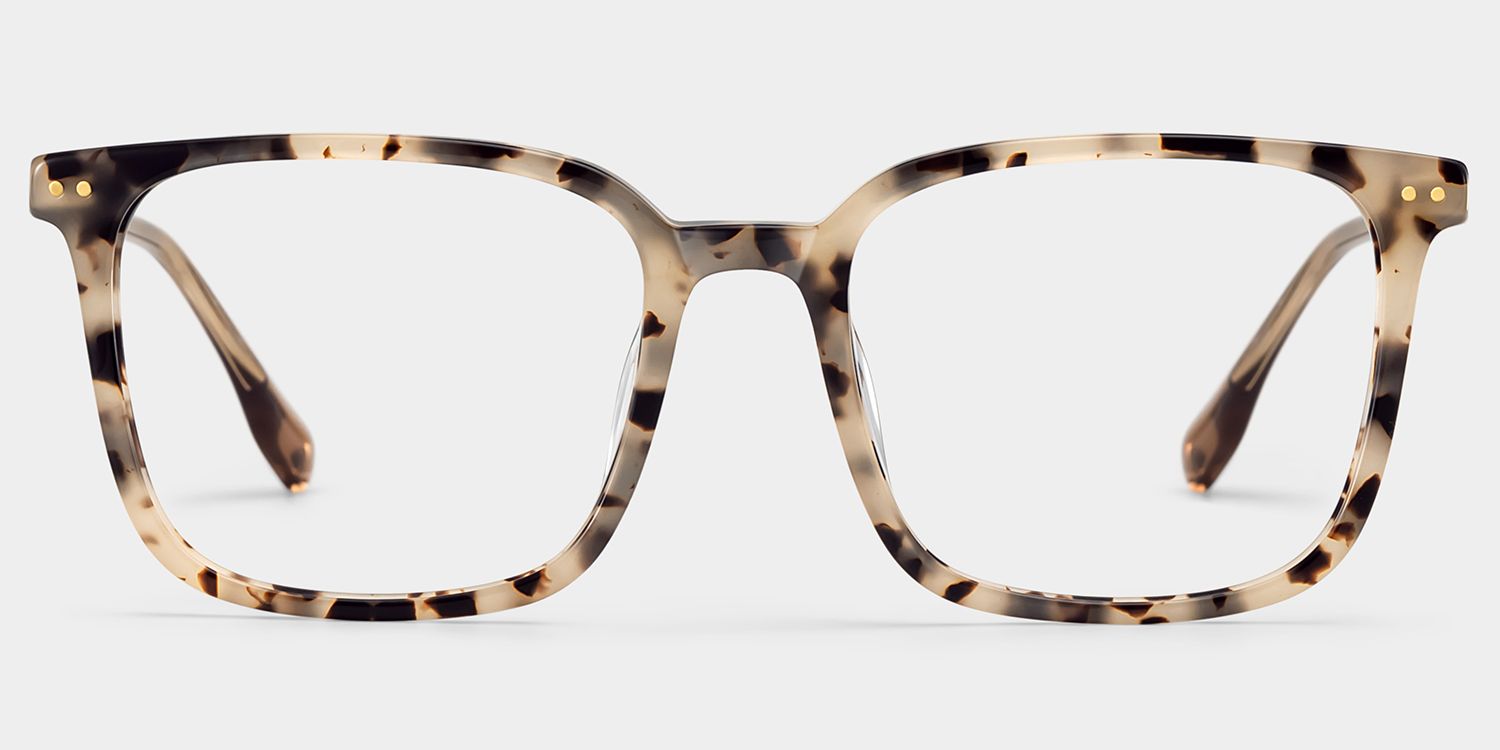 Zoe Carré Tortue Lunettes1