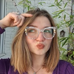 Pearl Rose Cat-eye lunettes7