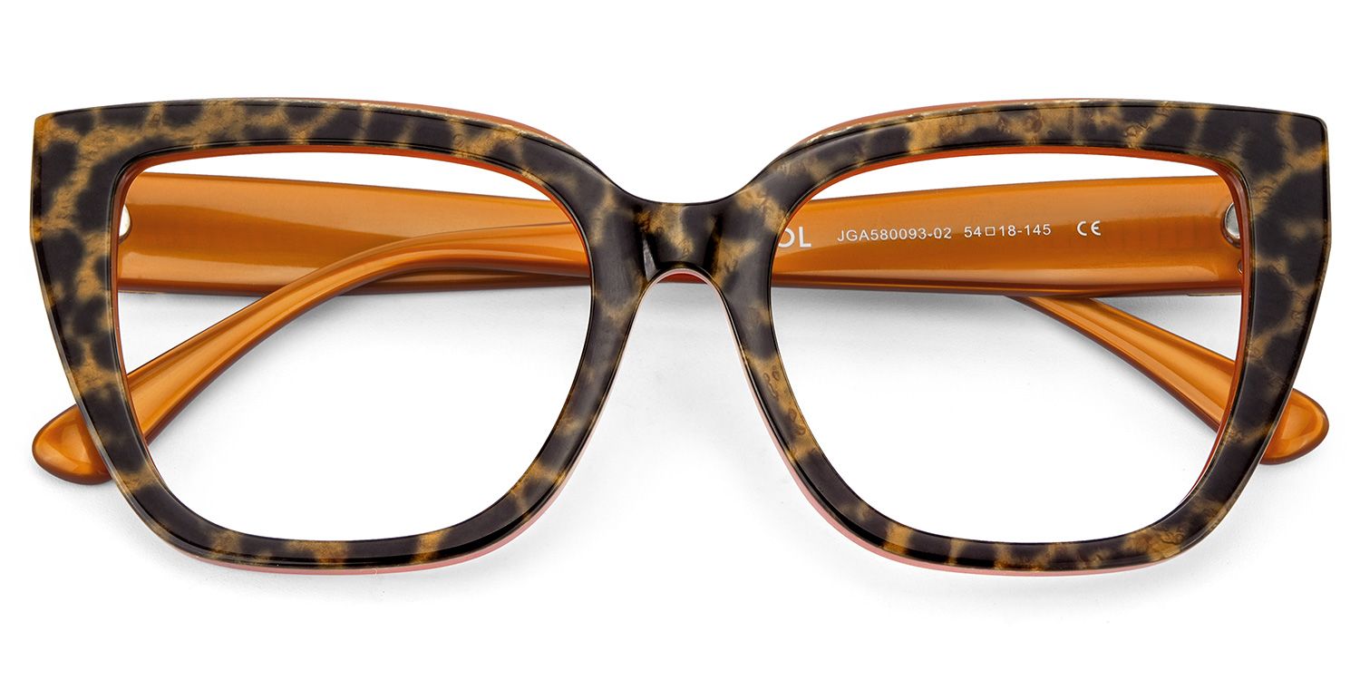Tamarrah Cateye Léopard Lunettes3