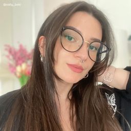 Zoe Noir Cat-eye lunettes5