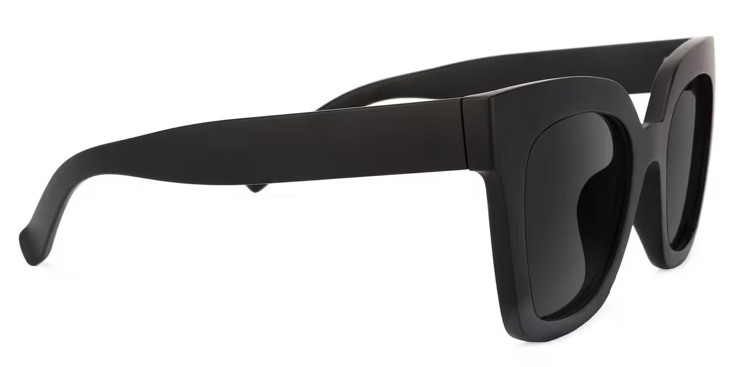 Lunettes de soleil de style Square Noir Malcolm | ZEELOOL Découvrir ZEELOOL3