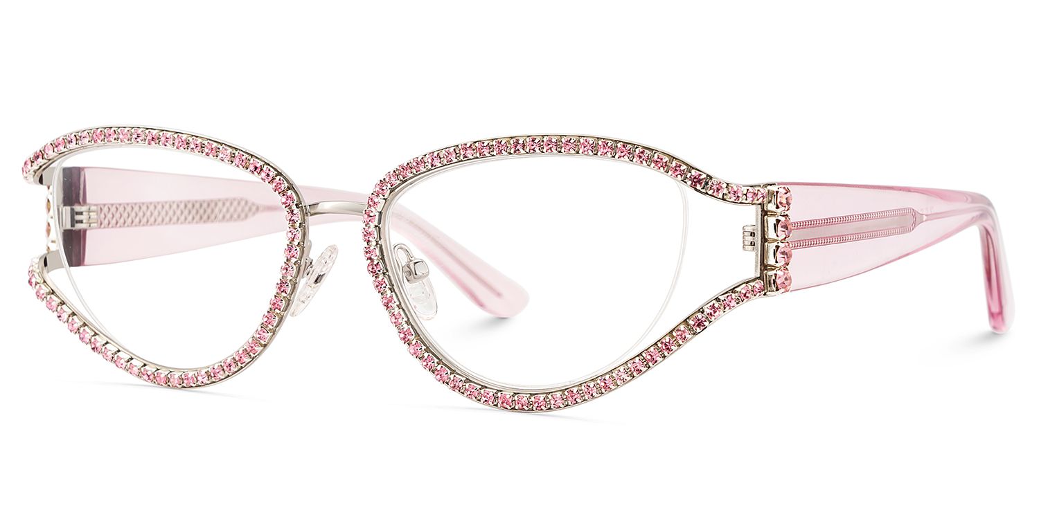 Star Cateye Irisé Lunettes3