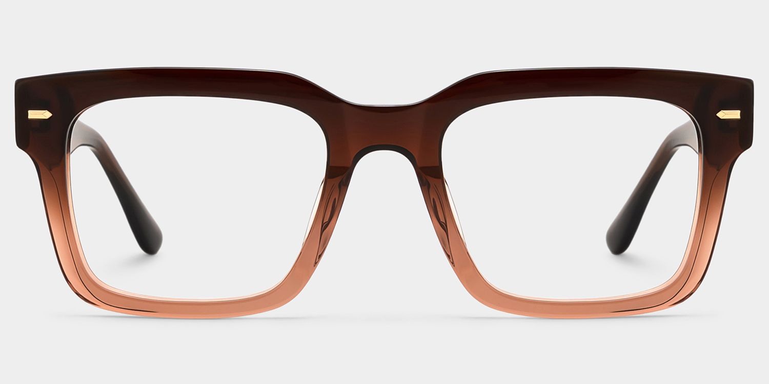 Benjamin Lunettes rectangulaires bicolores0