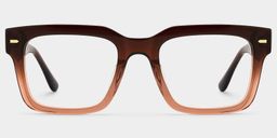 Lunettes rectangulaires bicolores2
