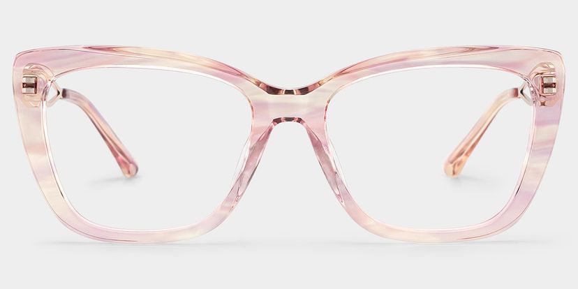 Papillon Acétate Rose Lunettes