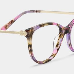 Lunettes rondes florales Eli4
