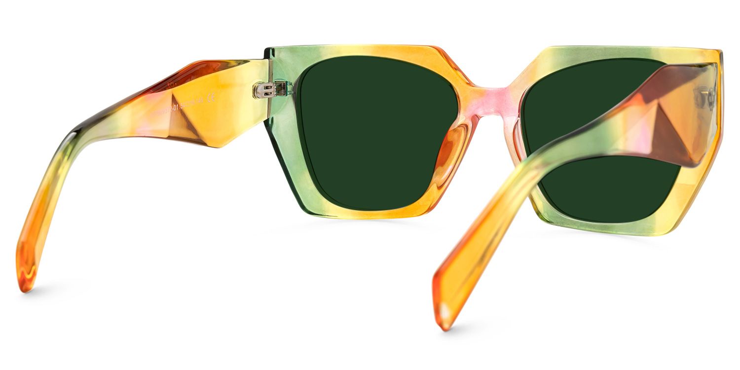 Sileidy Géométrique Multicolor Plastique Solaire2