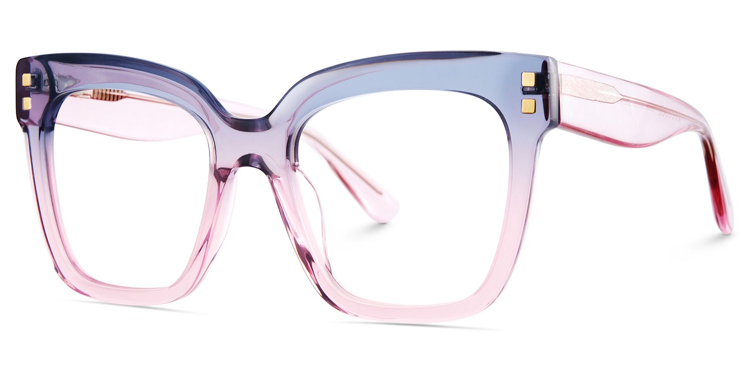 Minguela Carré Gris Rose Lunettes5