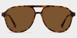 Lunettes aviateur écaille de tortue Luna0