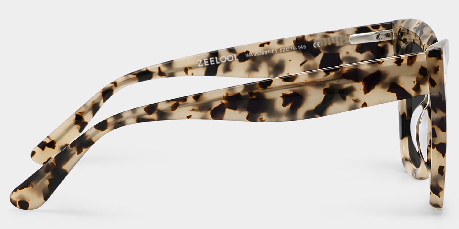 Minguela Carré Marron-Tortue Acétate Lunettes3