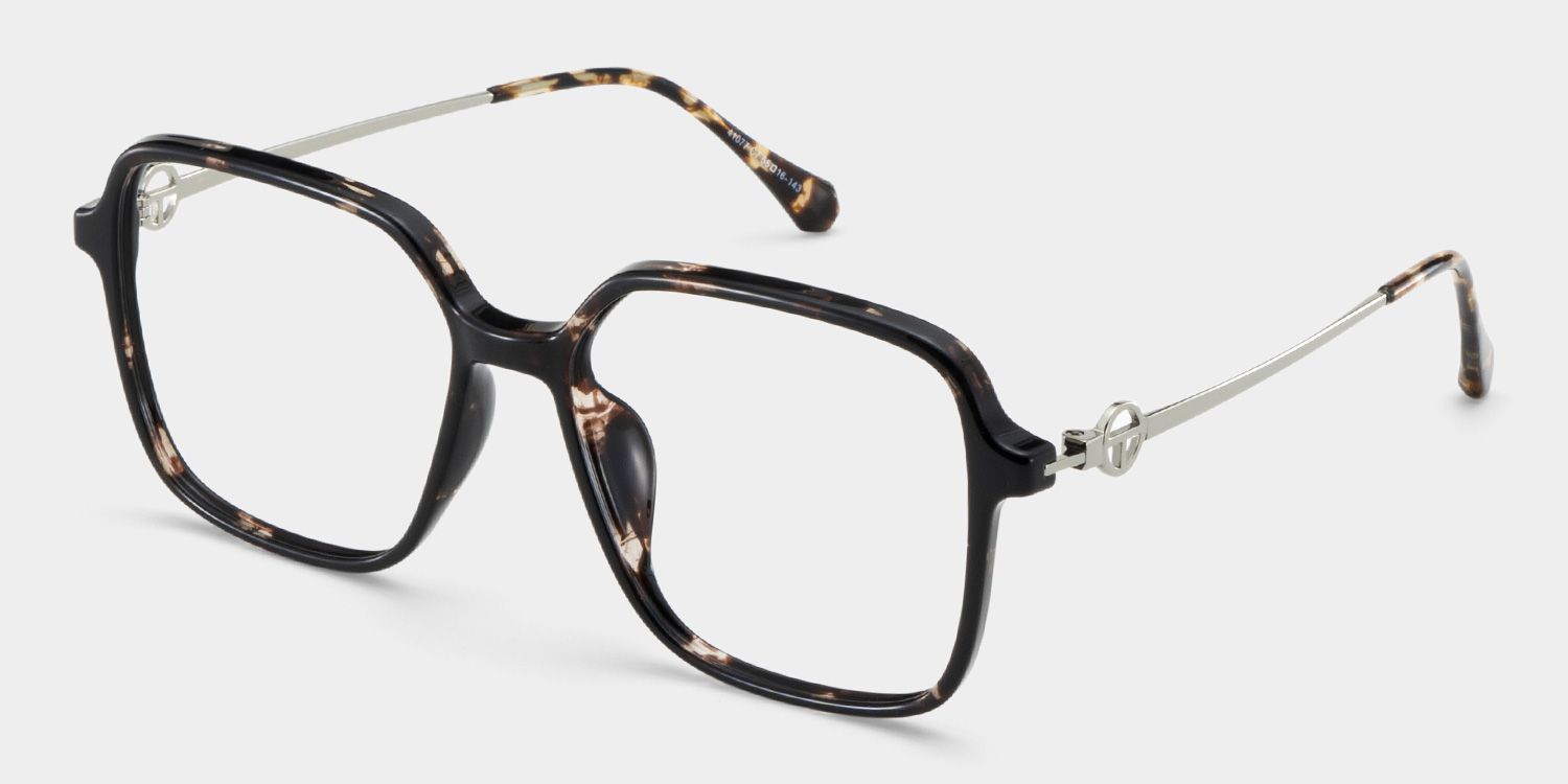 Lunettes carrées tortue Ann2