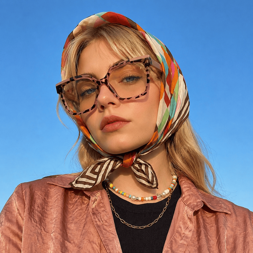 Carrées  Écaille TR90 Lunettes