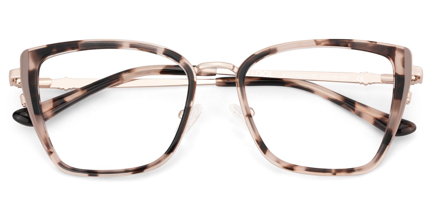 Juniper Rectangulaire Tortue Lunettes1