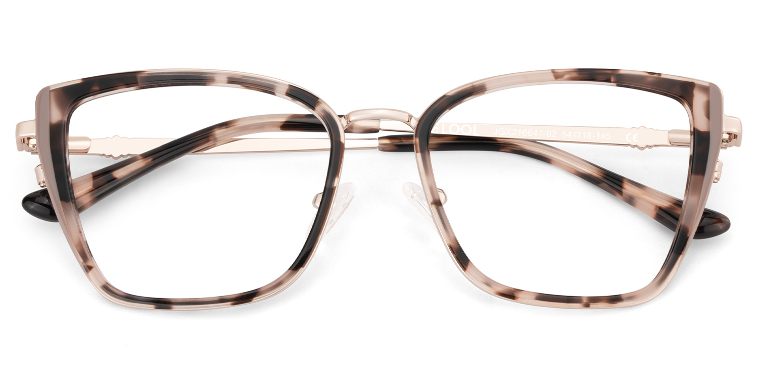 Juniper Rectangulaire Tortue Lunettes