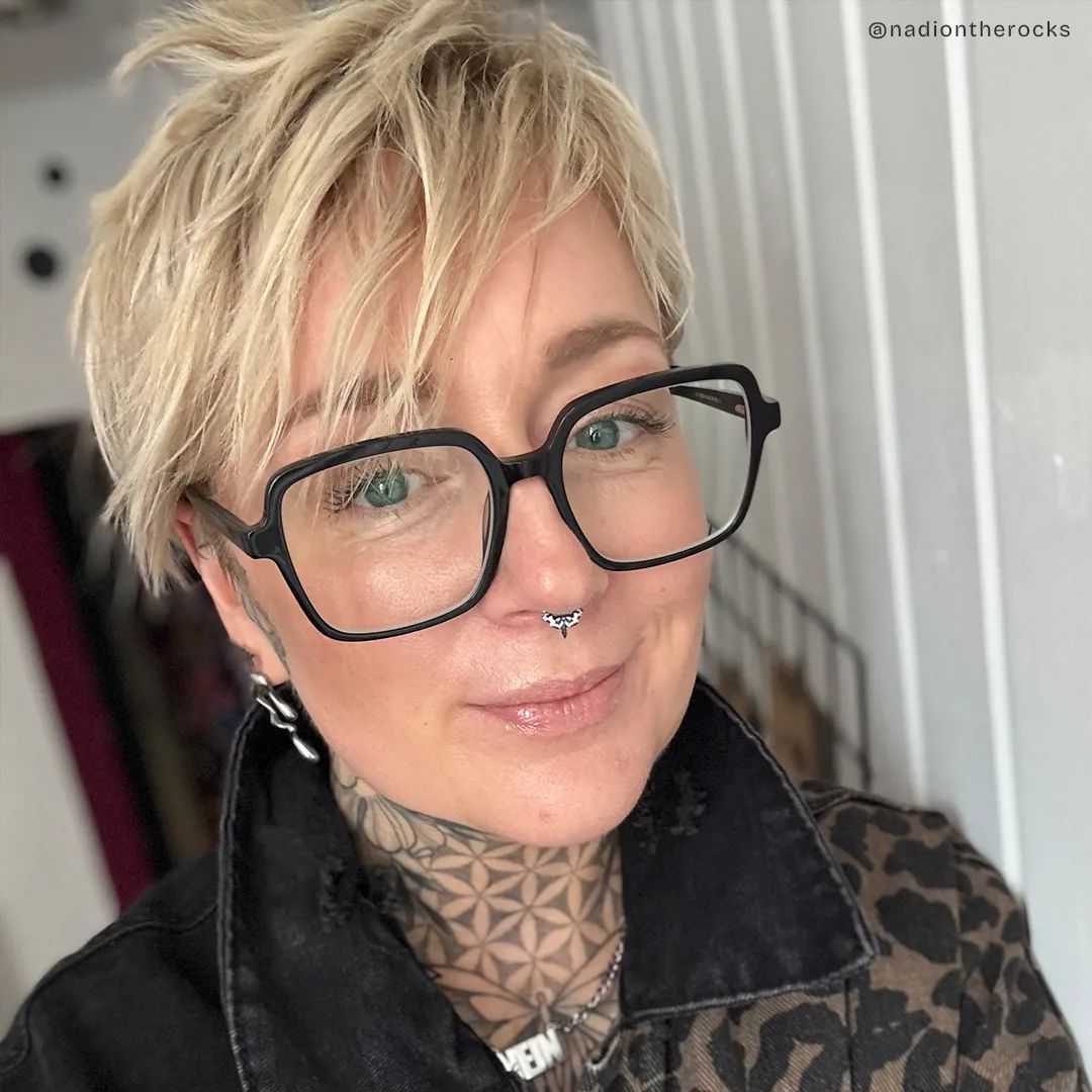 Ember Carré Noir Lunettes5