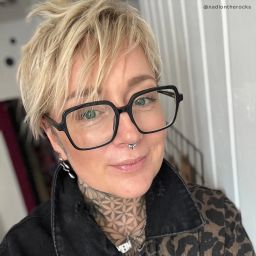 Ember Carré Noir Lunettes5