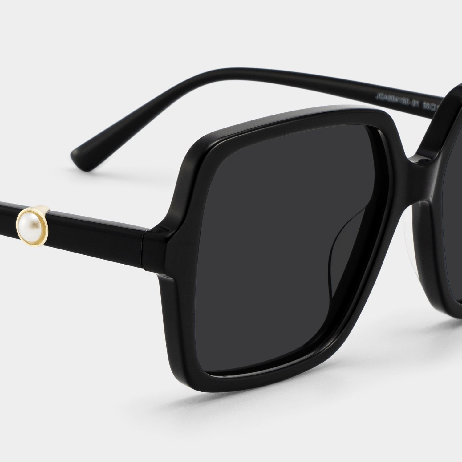 Commander des lunettes à monture carrée noires Elena en ligne | ZEELOOL4