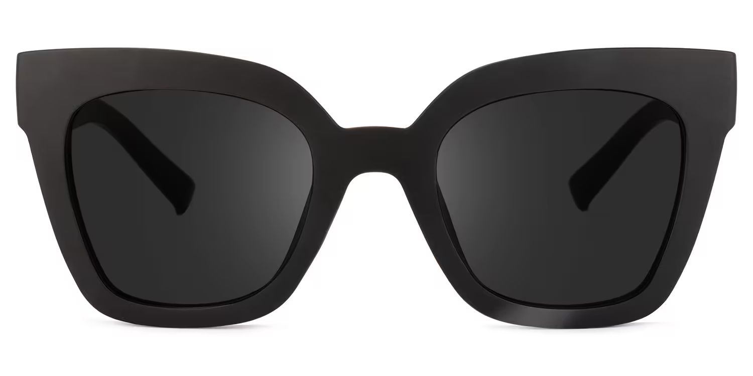 Lunettes de soleil de style Square Noir Malcolm | ZEELOOL Découvrir ZEELOOL0