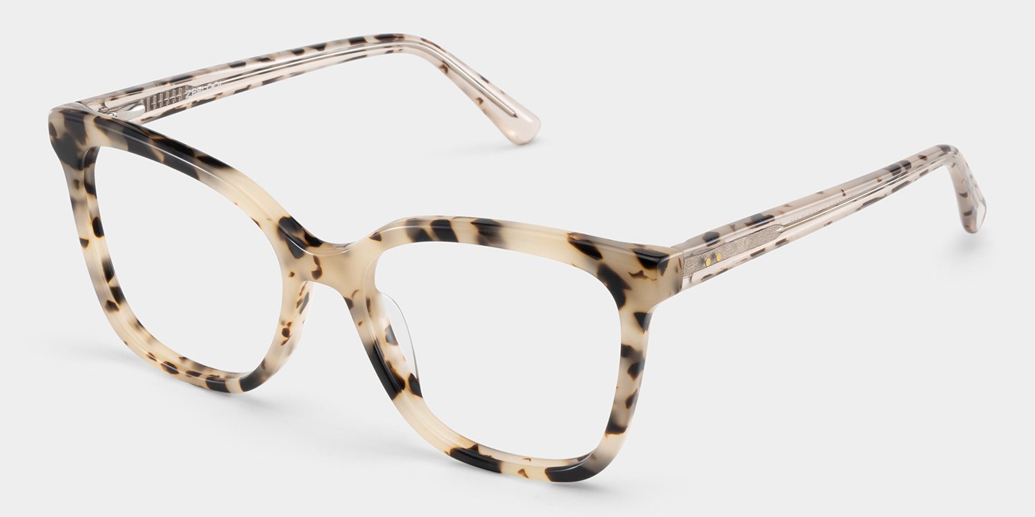 Sage Rectangulaire Tortue Lunettes5