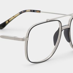 Noir Aviateur Lunettes4