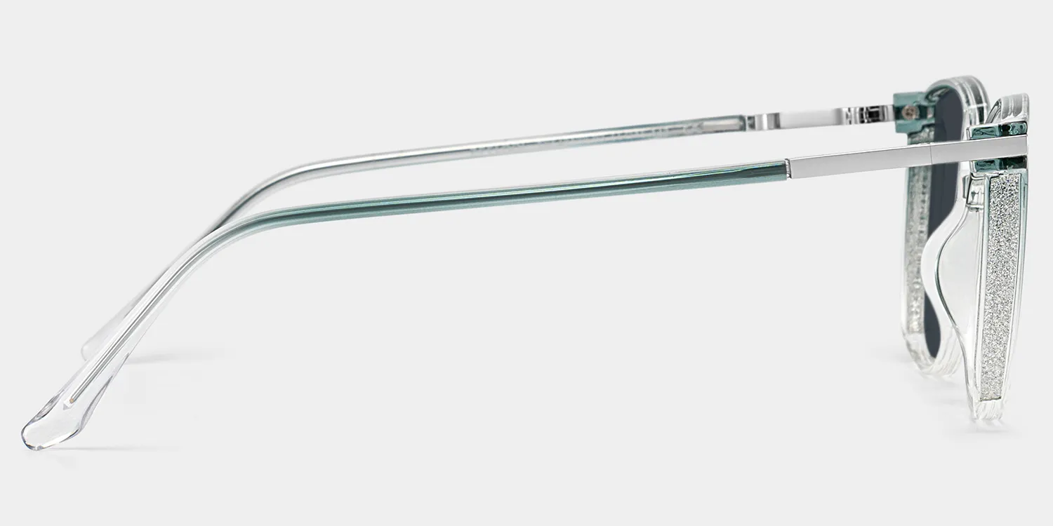 Rodz Vert-Gris Carré Lunettes3