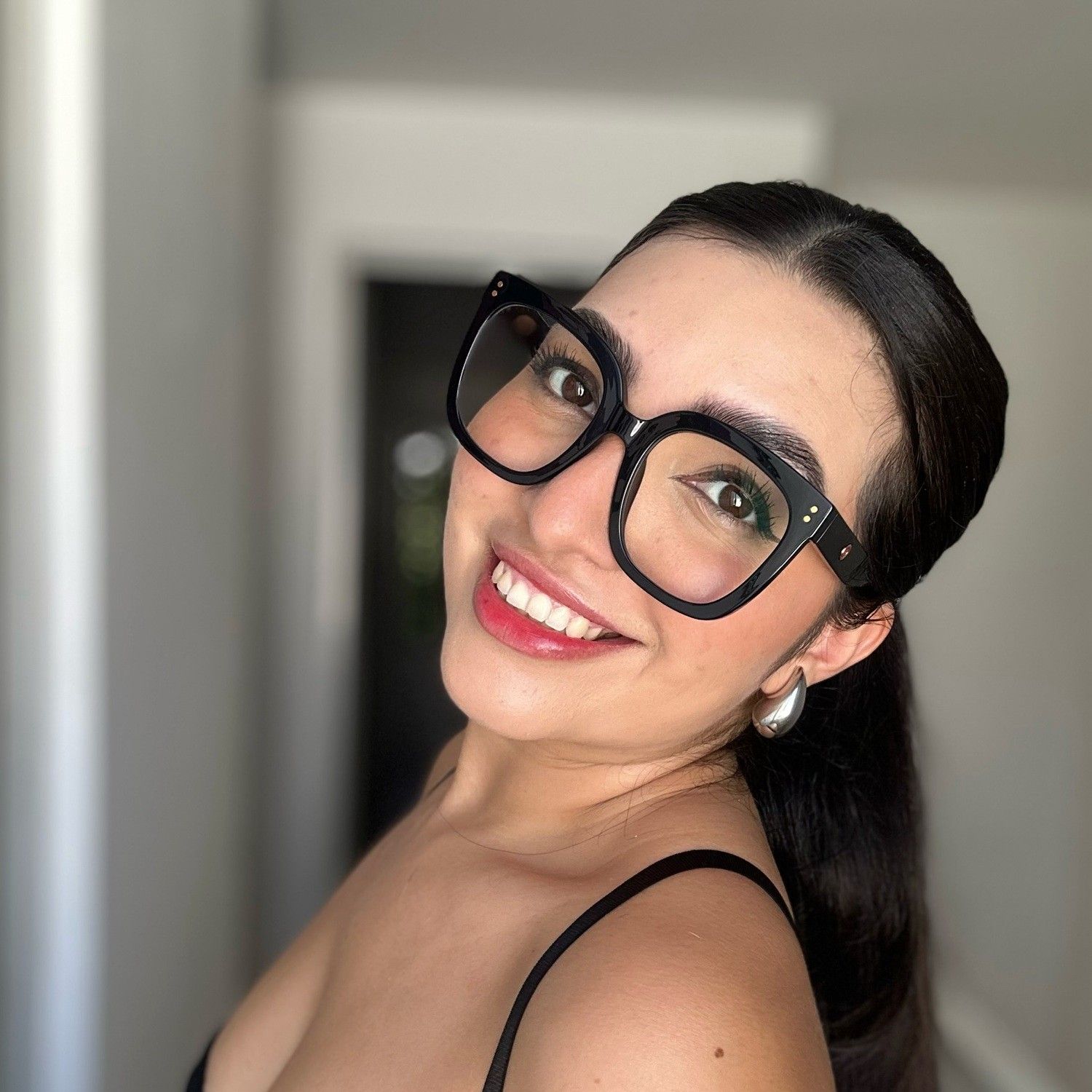 Lunettes Ebony Square Noir8