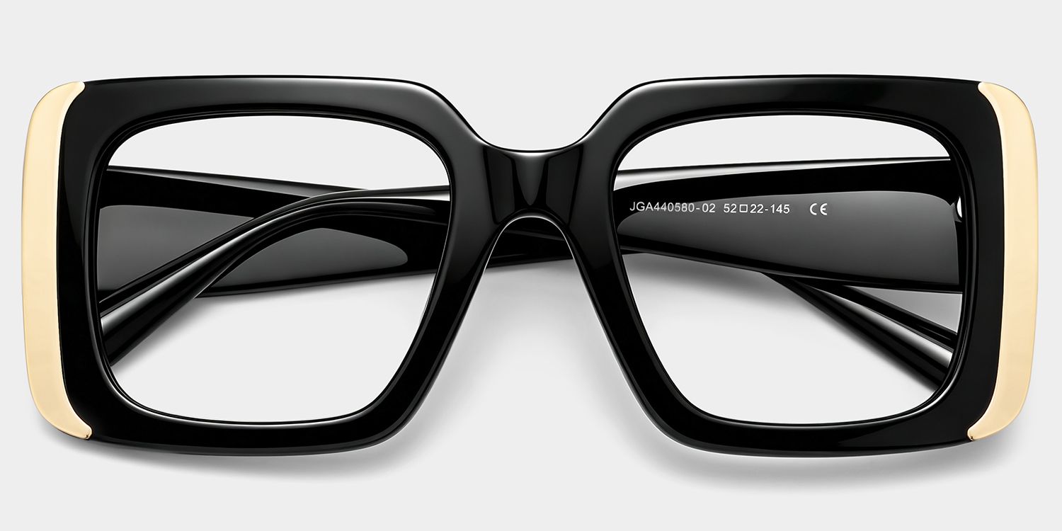Jesse Noir Rectangle Luenttes1