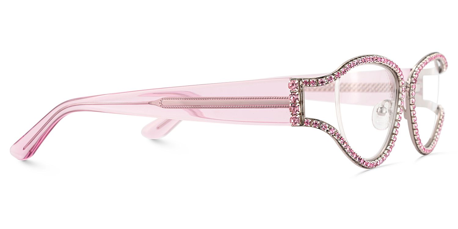 Star Cateye Irisé Lunettes4