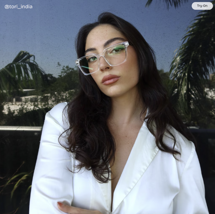 Mabel Cristal Carré Lunettes6