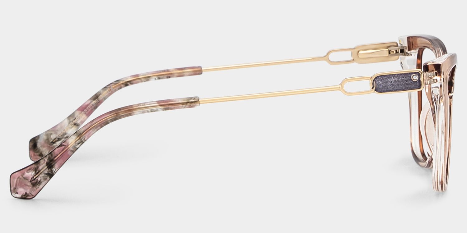 Celeste Œil De Chat Beige TR90 Lunettes3