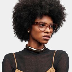 Caius Beige Carré lunettes7