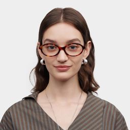 Everly Ovale Tortue Lunettes8