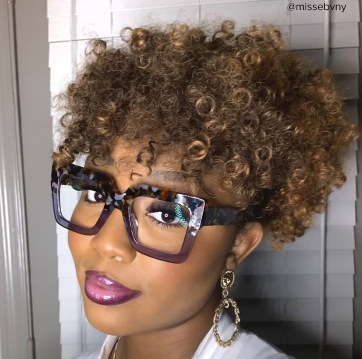 Brandon Gris Floral Carré Lunettes6