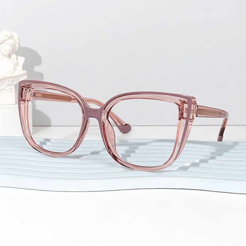 Fenn rose Cat-eye lunettes