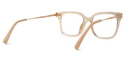 Jacqui Carré Beige Lunettes2