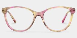Lunettes rondes florales Eli1