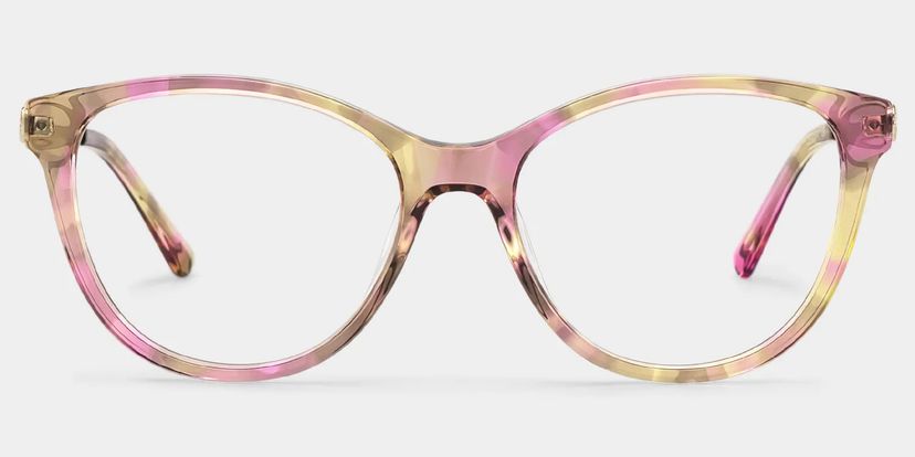 Lunettes rondes florales Eli