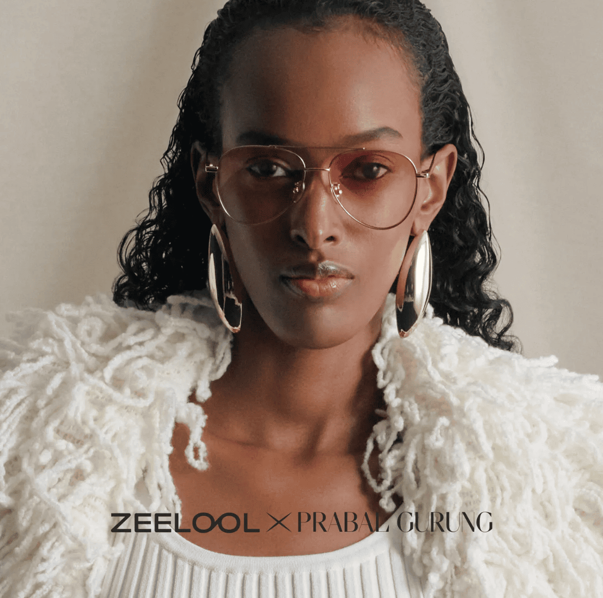 Cher Lunettes de soleil aviateur en métal doré rose5