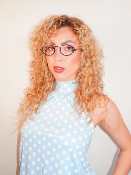 Ovales Métal Argenté Lunettes6