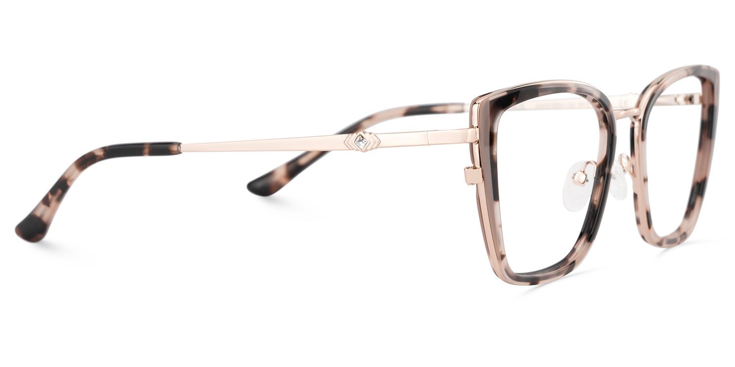 Juniper Rectangulaire Tortue Lunettes4