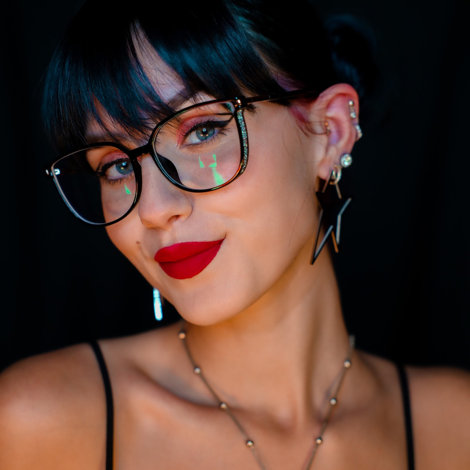 Rodz Noir Carré Lunettes