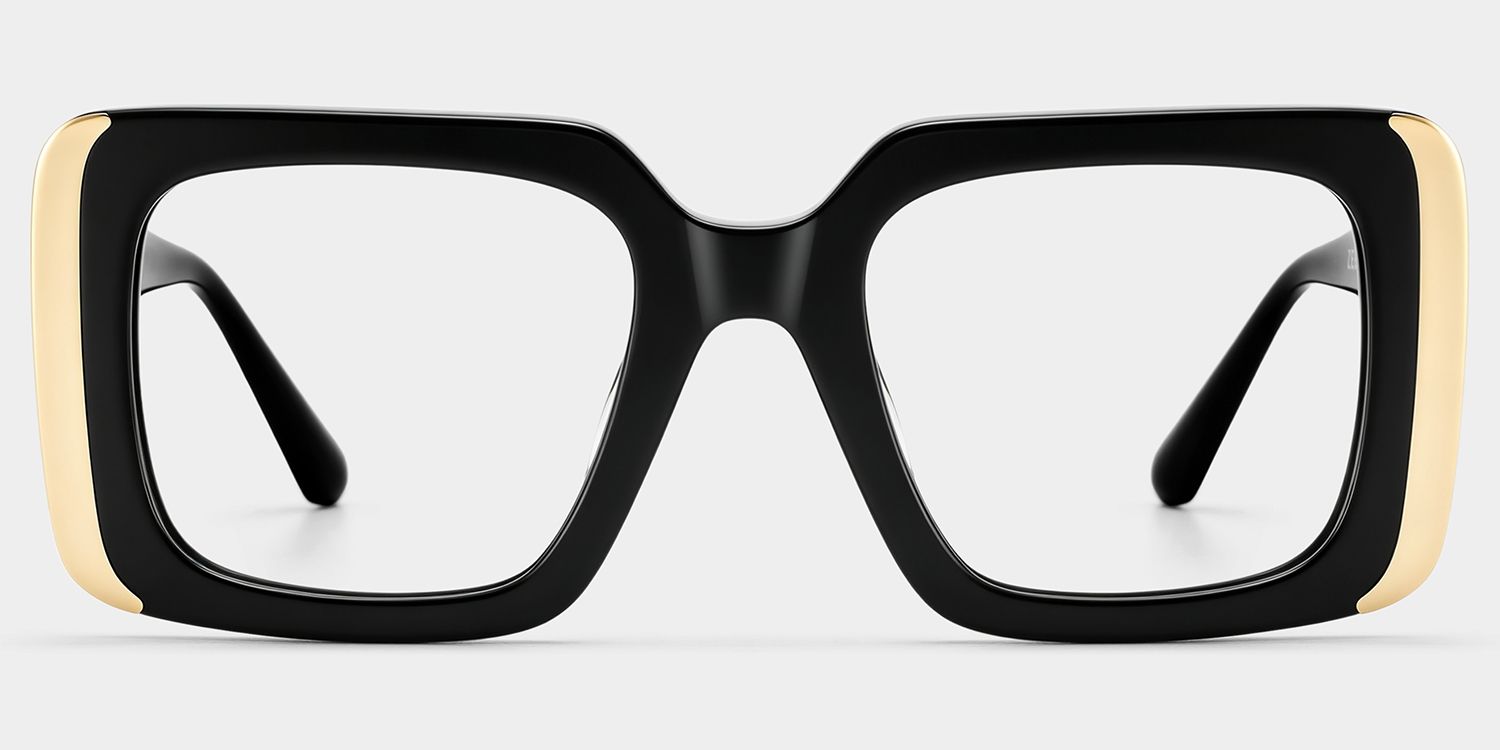 Jesse Noir Rectangle Luenttes0