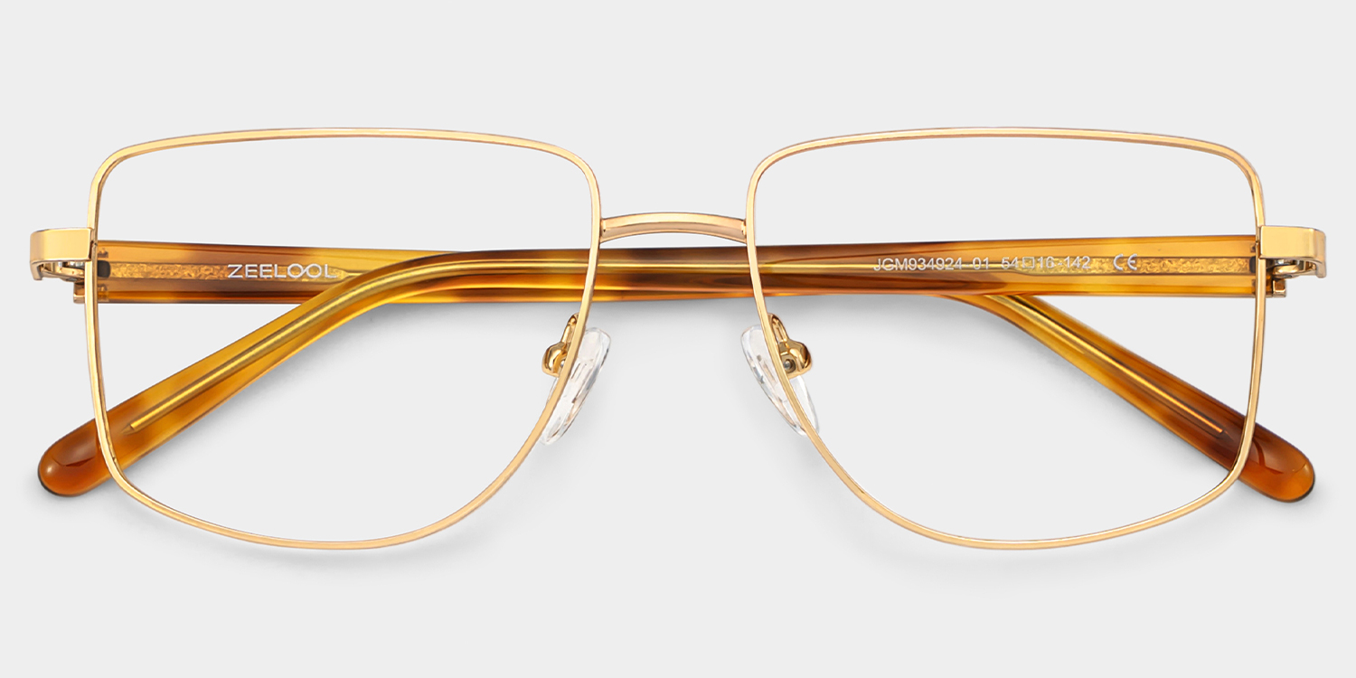 Felicity Géométrique Or Lunettes2