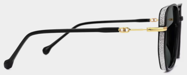 Joana Tr90 Geometric Noir Lunettes de soleil à Monture | ZEELOOL FR2