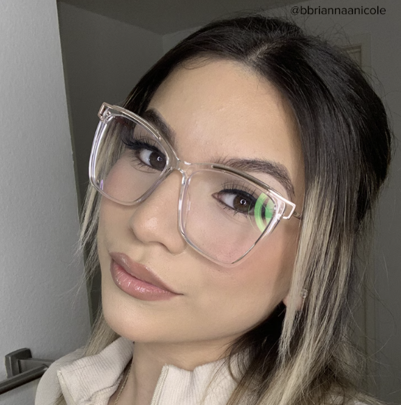 Krystle Cristal Carré Lunettes5